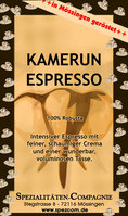 Espresso Kamerun Robusta 1000g