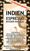Espresso Indien Mysoor Nuggets 250g