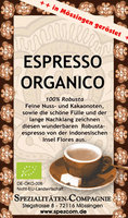 Espresso Organico Robusta BIO 1000g