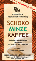 Schoko-Minze Röstkaffee aromatisiert 1000g