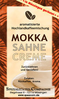 Mokka-Sahne Röstkaffee aromatisiert 1000g